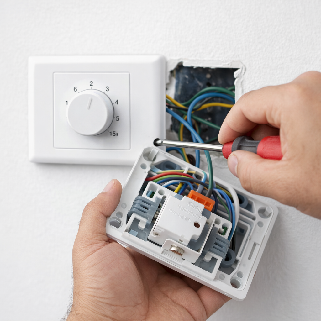 Fan regulator repair/replacement